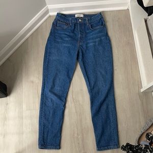 Reformation - Serena High Skinny Crop in Cannes